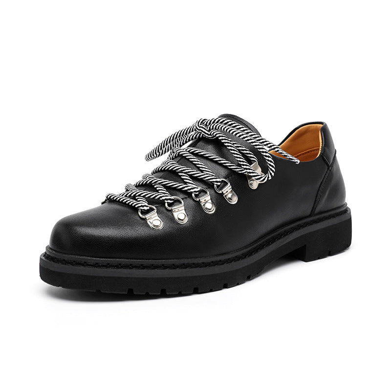 Chaussures décontractées rétro à semelle épaisse