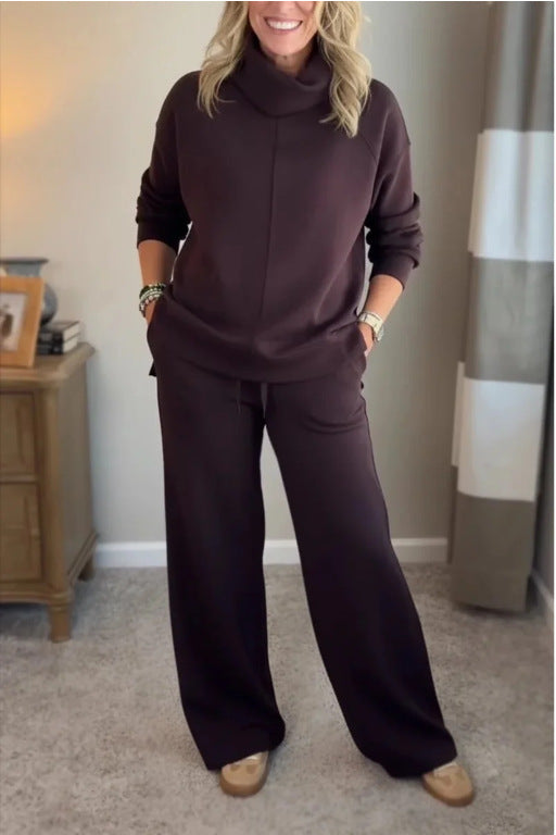 Ensemble sweat à capuche deux pièces automne/hiver