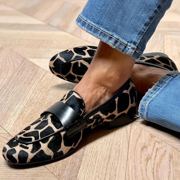 Chaussures décontractées à bout rond