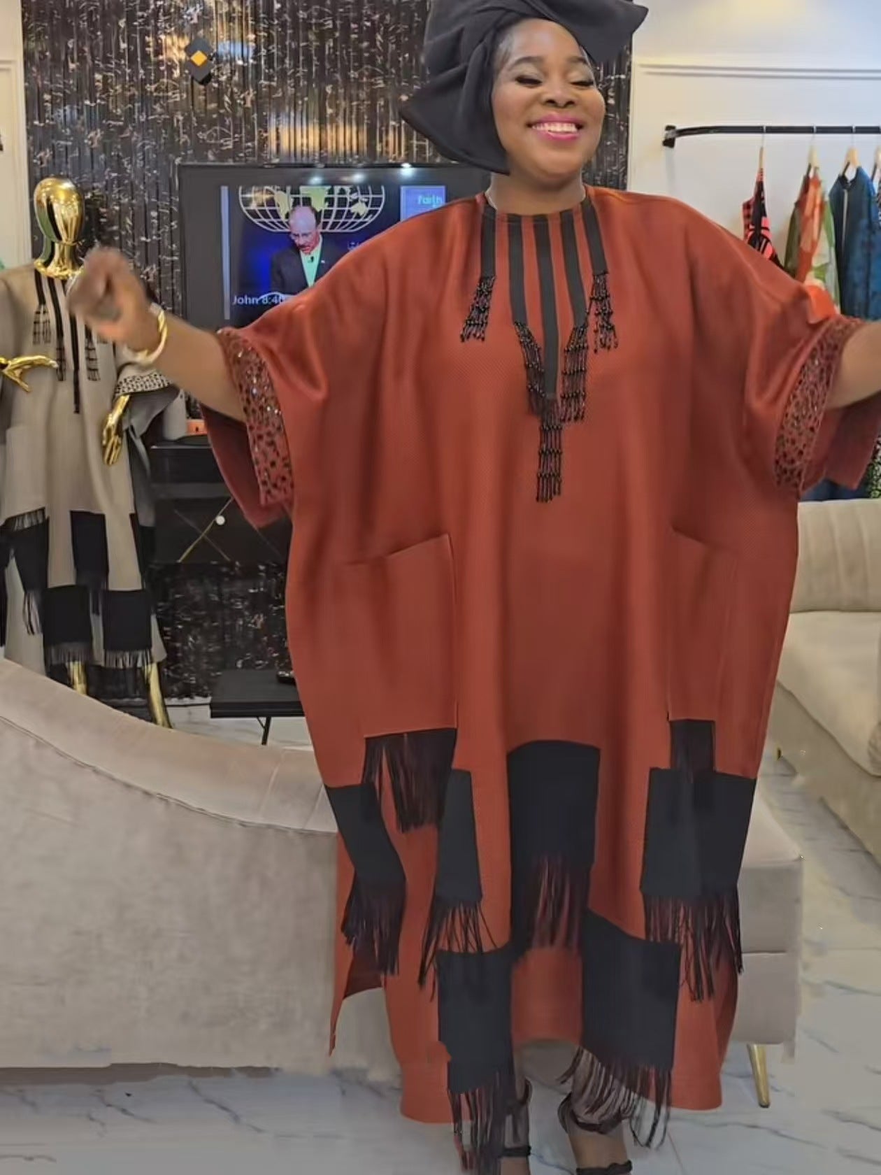 Habit :Robe bouffante ample