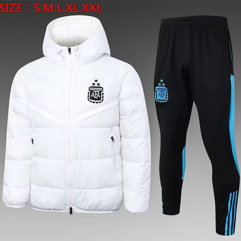 Manteau d'hiver uniforme d'entraînement de football