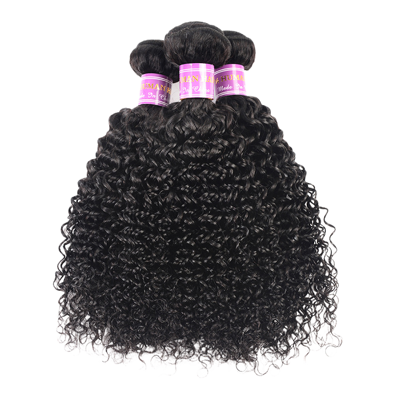 Perruque en cheveux humains boucl�s et cr�pus br�siliens