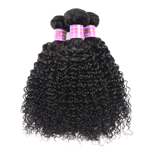 Perruque en cheveux humains boucl�s et cr�pus br�siliens