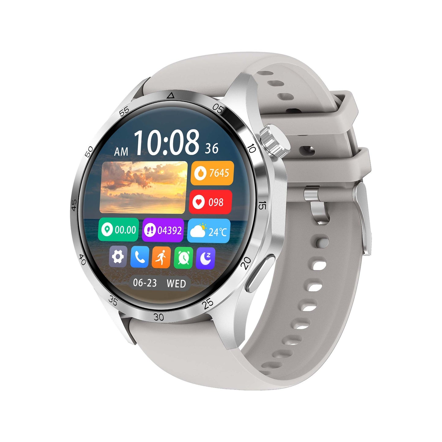 Montre intelligente Bluetooth Appel Moniteur de santé