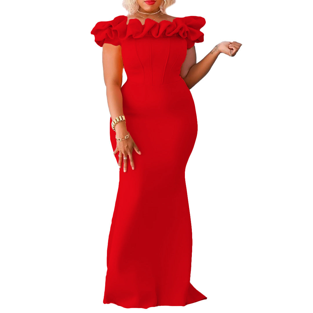 Habit :Robe de soirée sirène pour femme