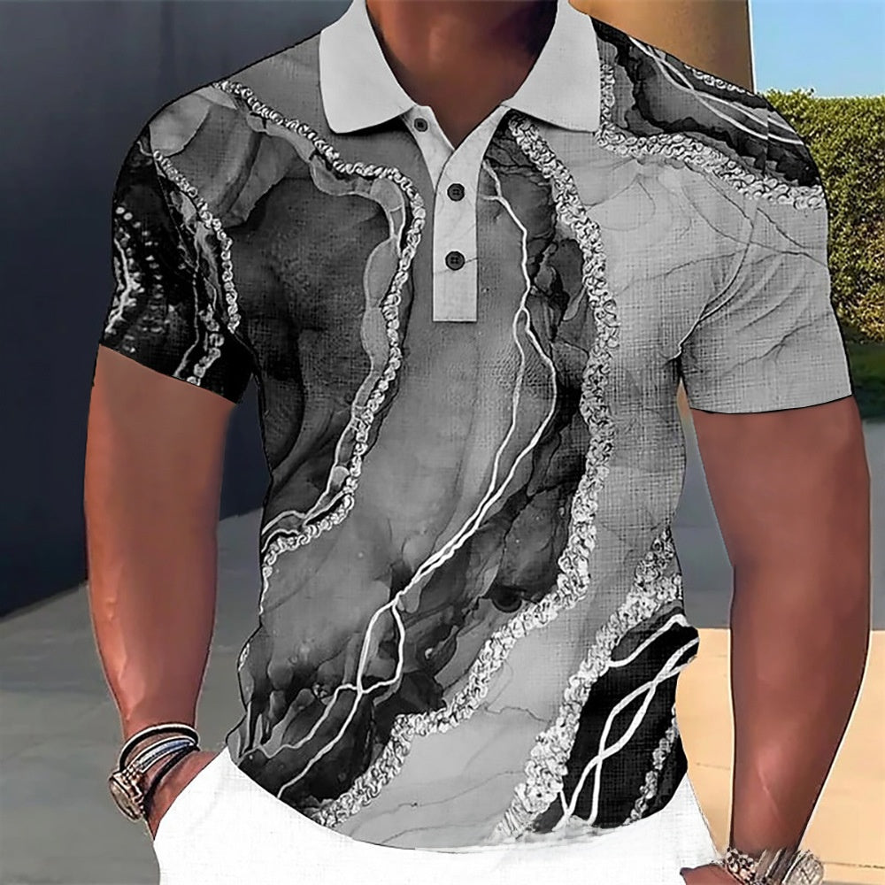 Polo à revers imprimé en 3D personnalisable