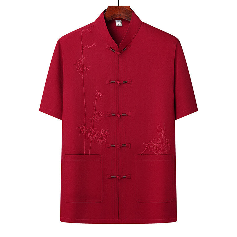 Habit Tang à broche de style chinois