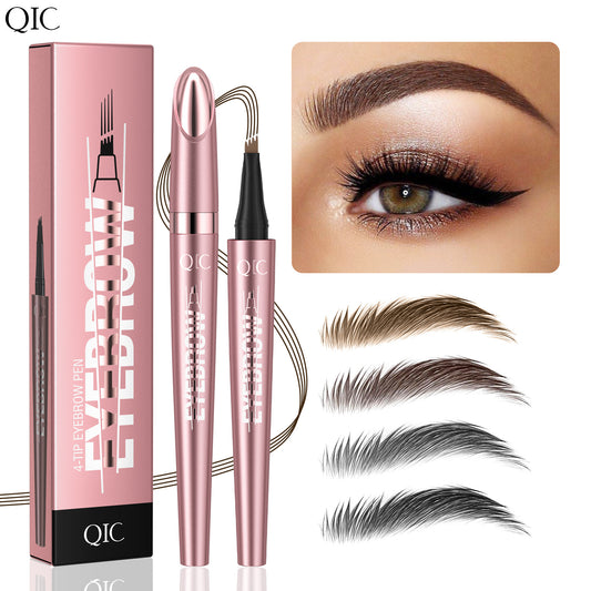 Stylo à sourcils liquide à quatre pointes