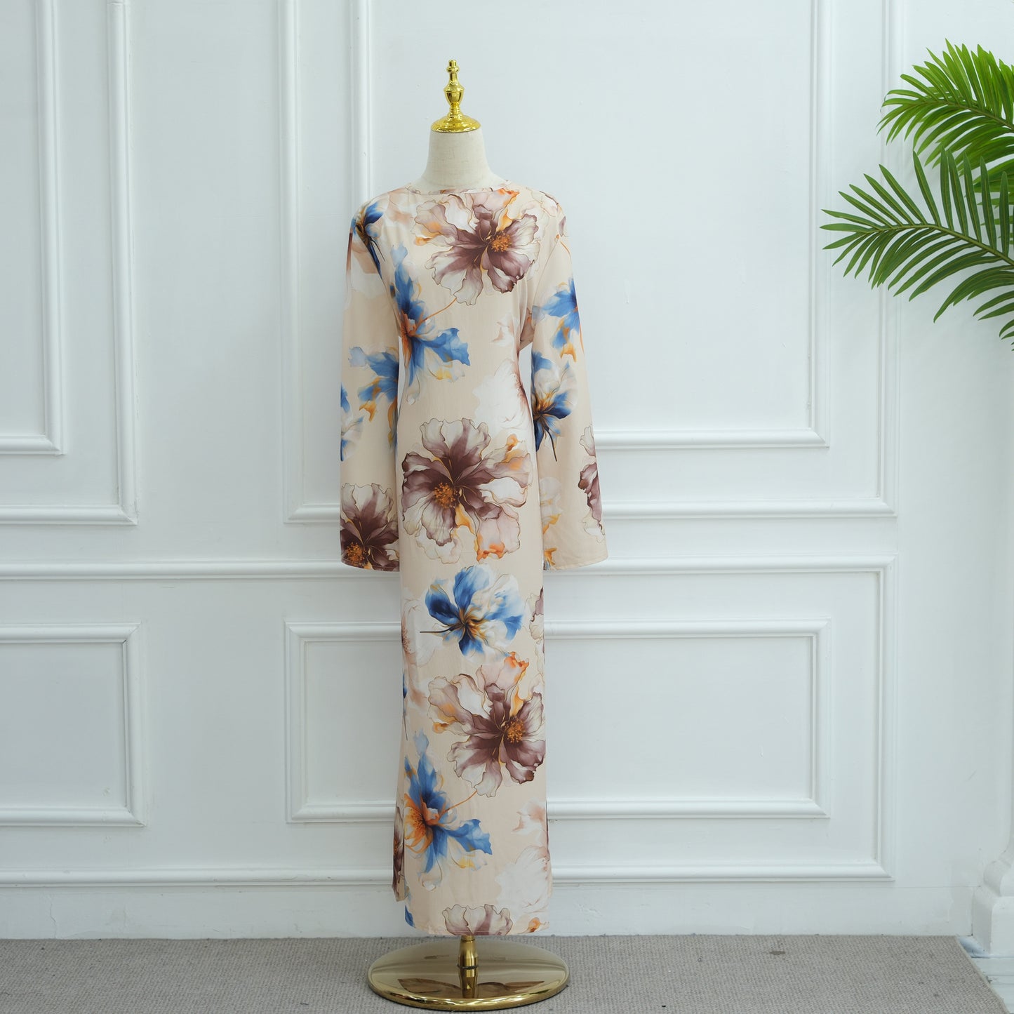 Robe imprimée grande taille