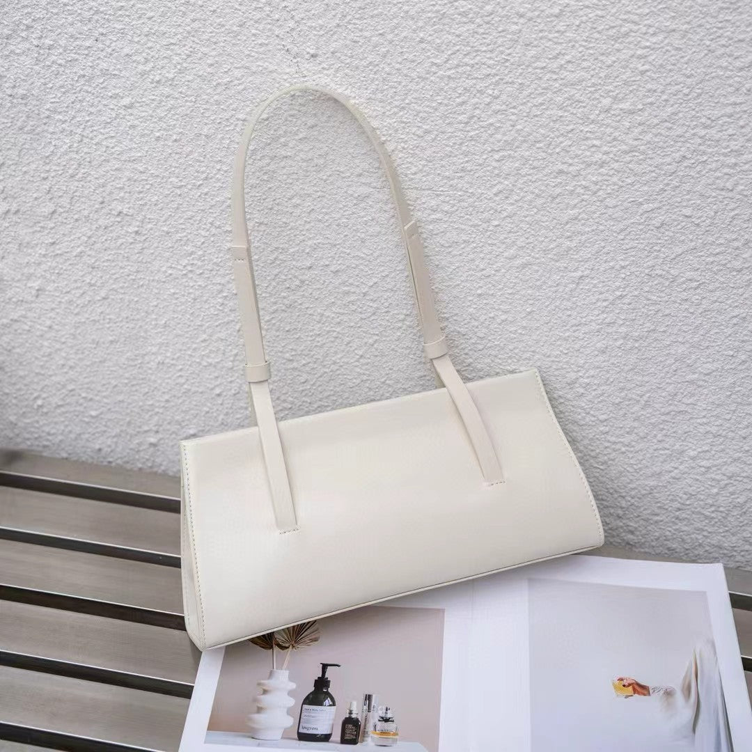 Sac bandoulière en cuir véritable style français