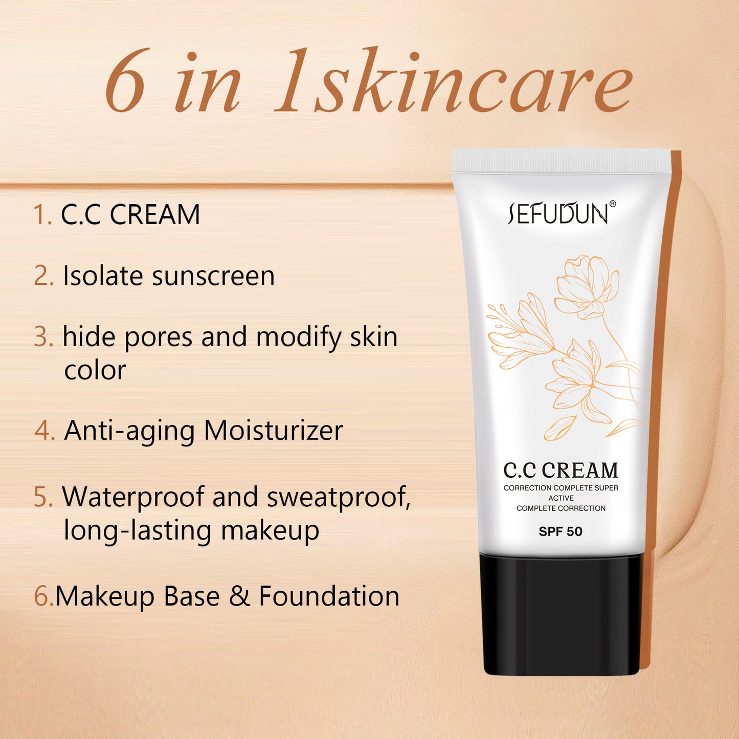 Crème isolante avant maquillage