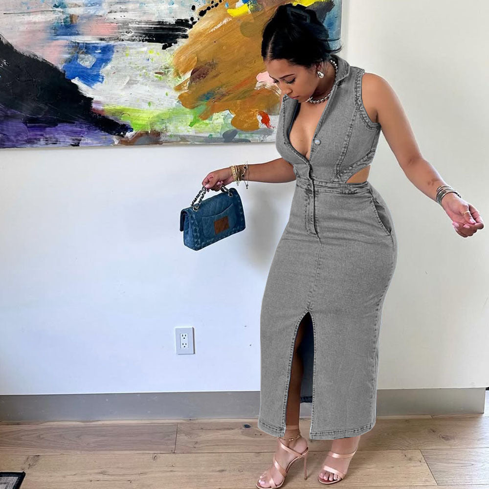 robe longue dos nu