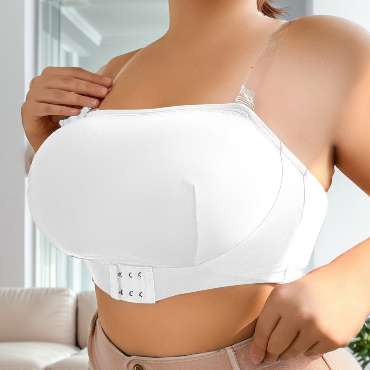 Soutien-gorge sans bretelles confortable et sans coutures