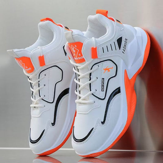 Chaussures de sport décontractées pour hommes, montantes, en maille respirante