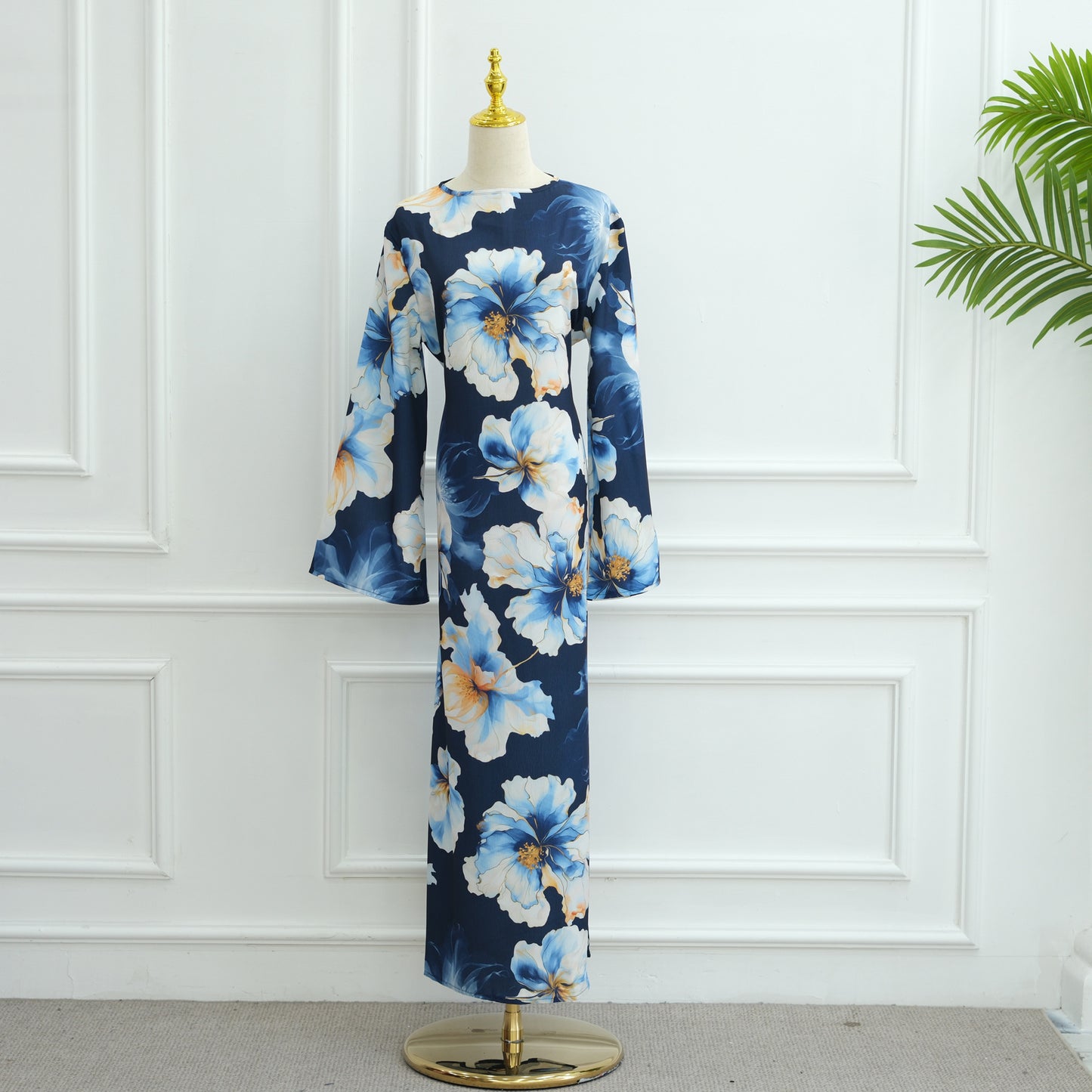 Robe imprimée grande taille