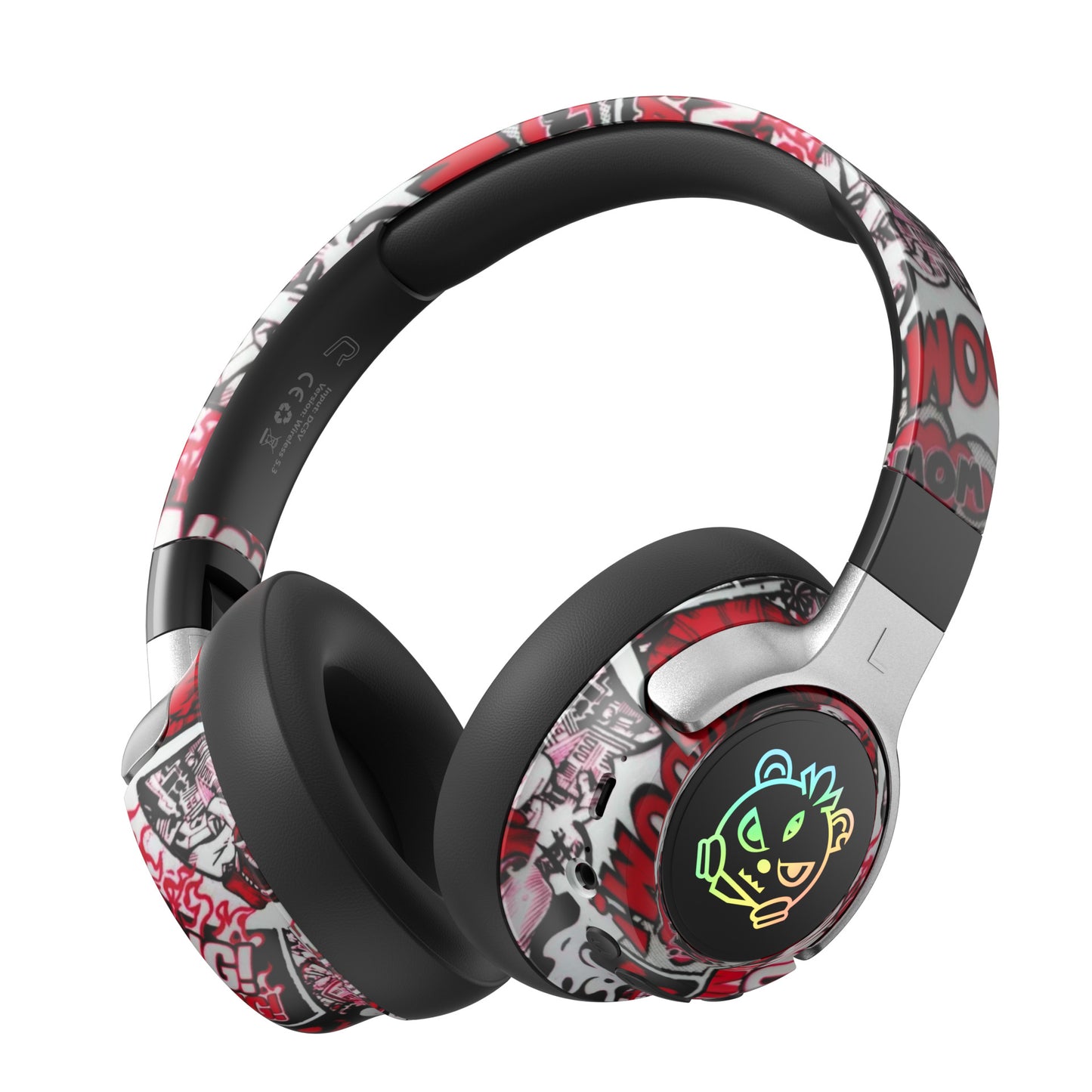 Casque de jeu sans fil avec Bluetooth 5.4