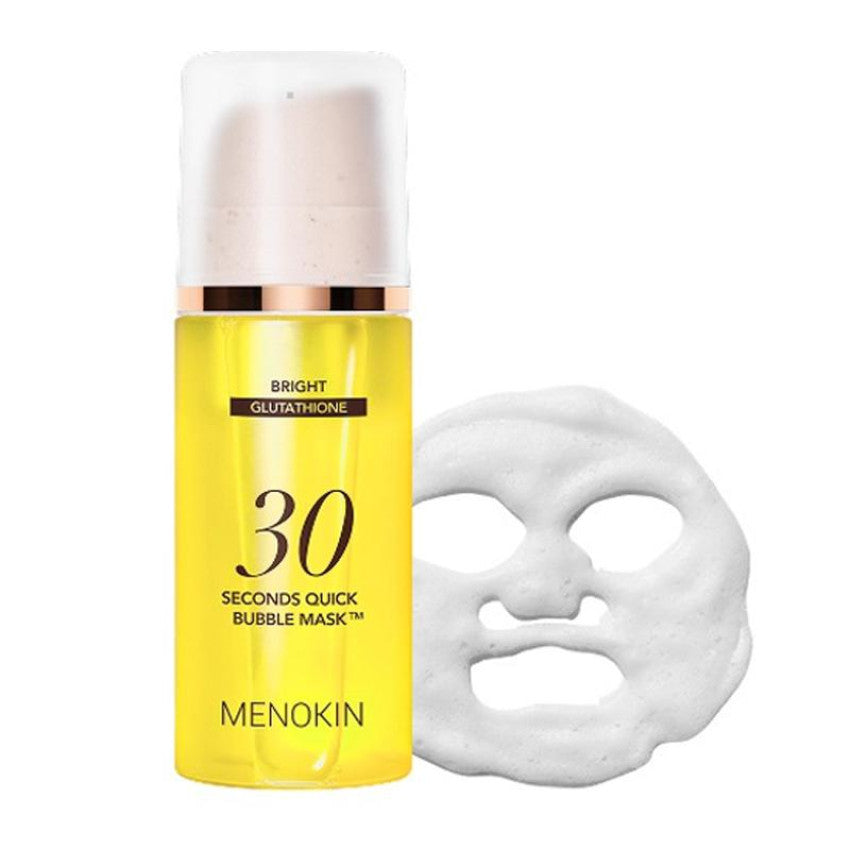 Mousse éclaircissante pour la peau, sans rinçage, en 30 secondes