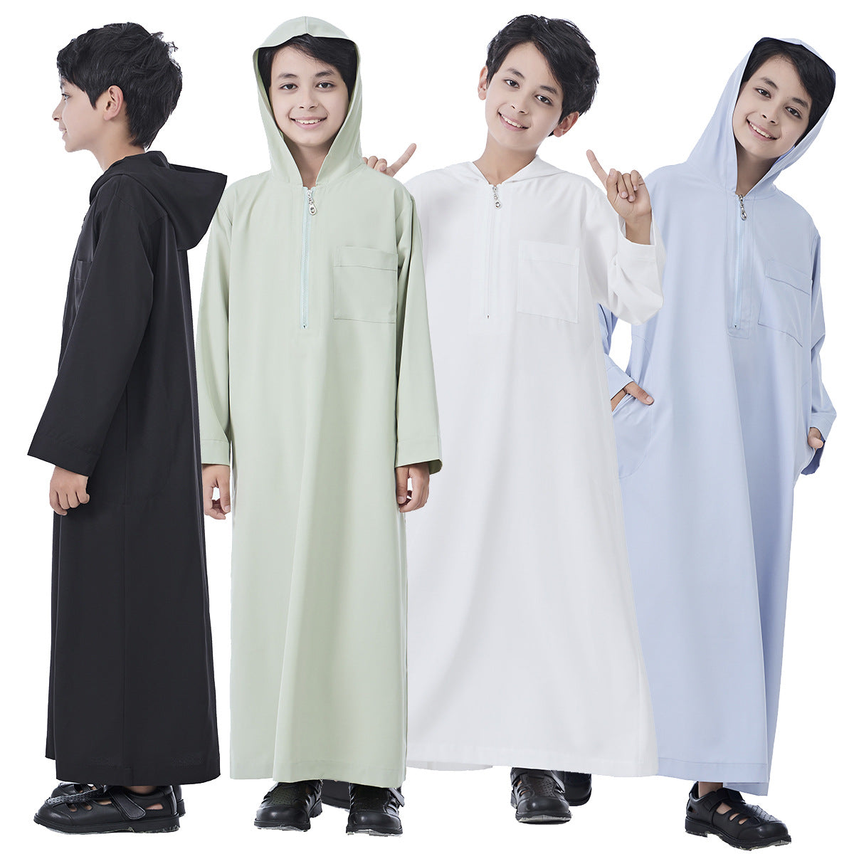 Robe à capuche