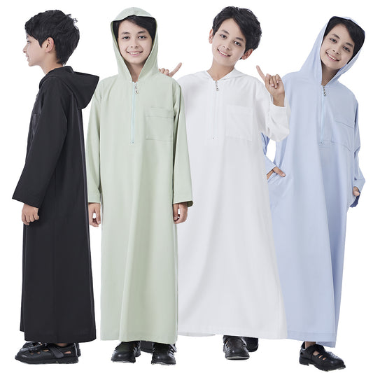 Robe à capuche