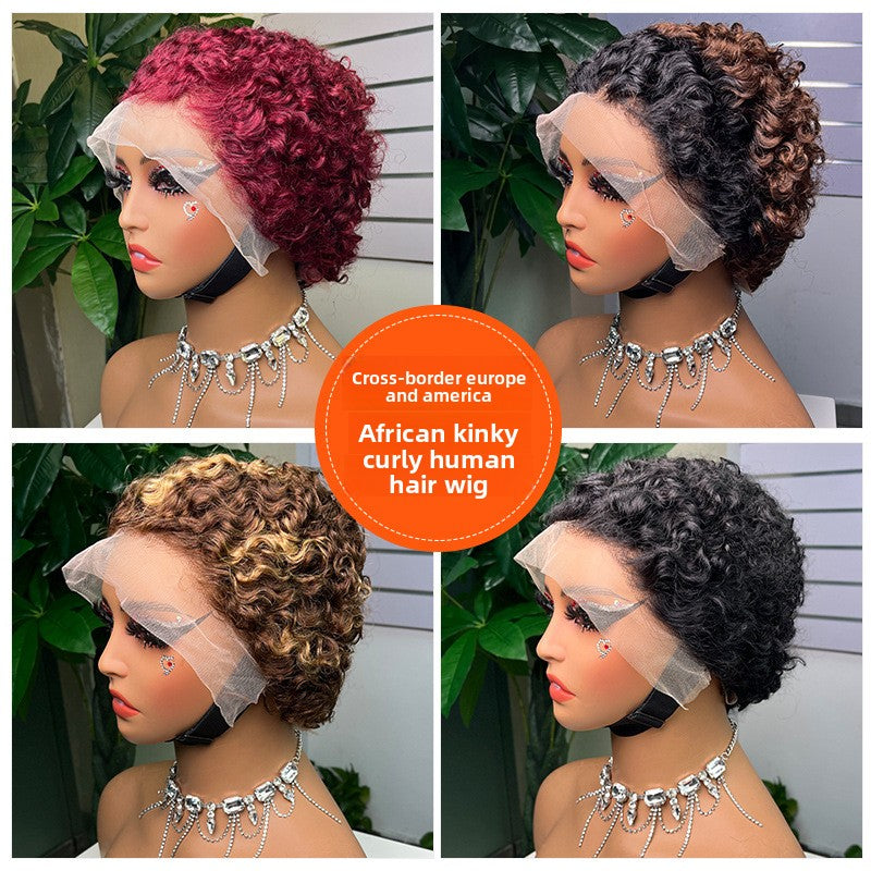 perruque en cheveux humains
