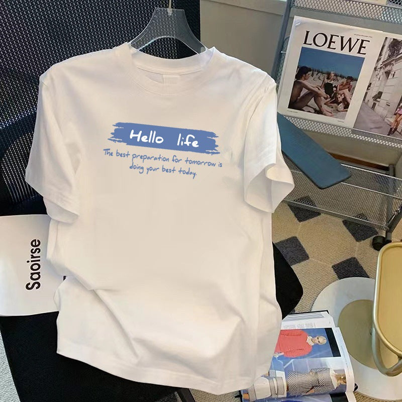 T-shirt ample d'été