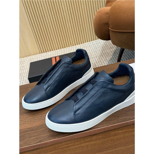 Chaussures décontractées à enfiler pour hommes avec bande élastique
