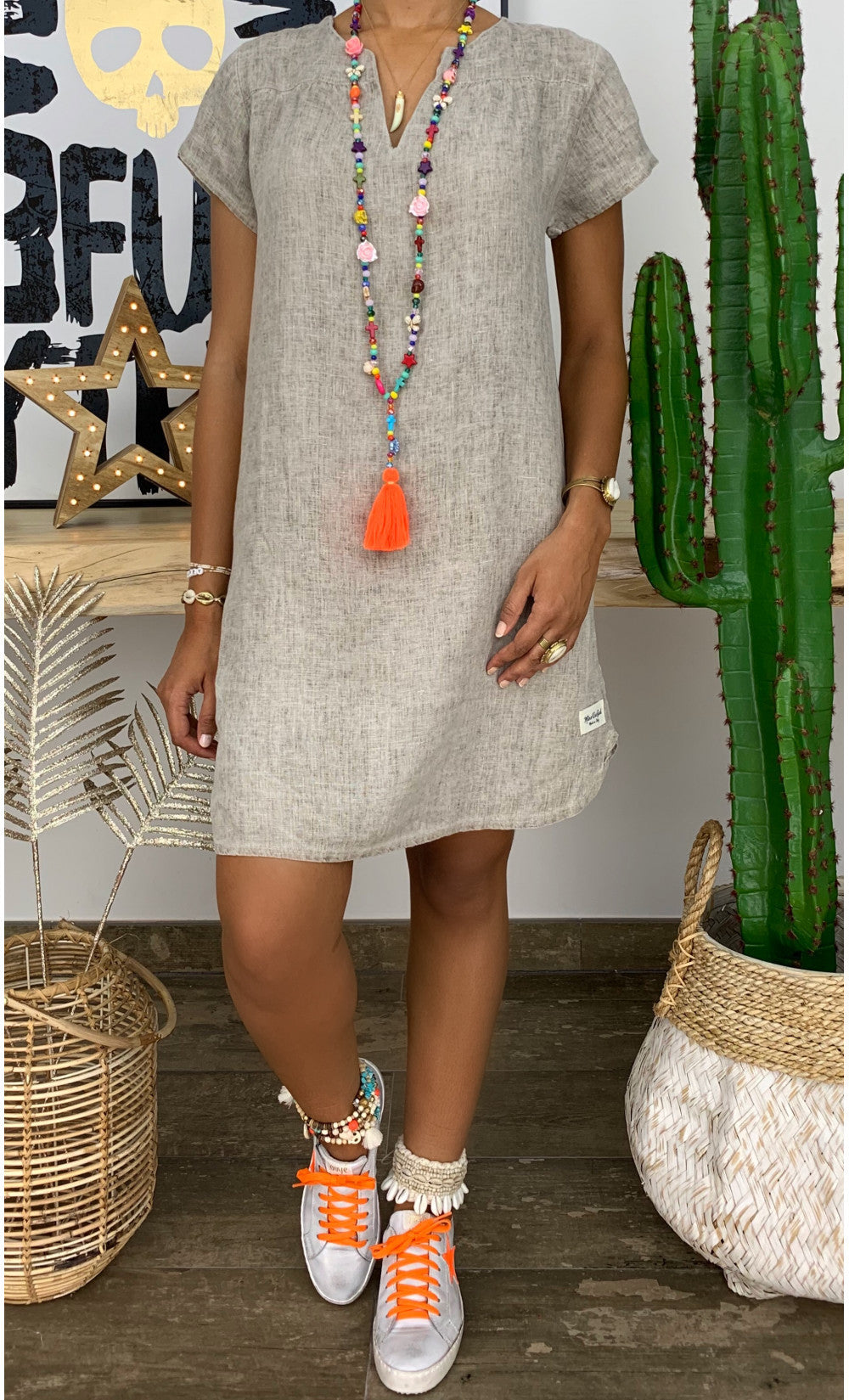Robe tissée pour femmes