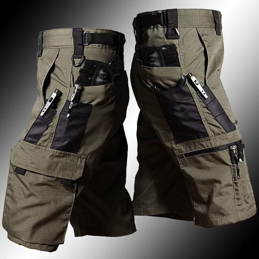 Short tactique militaire pour homme avec plusieurs poches