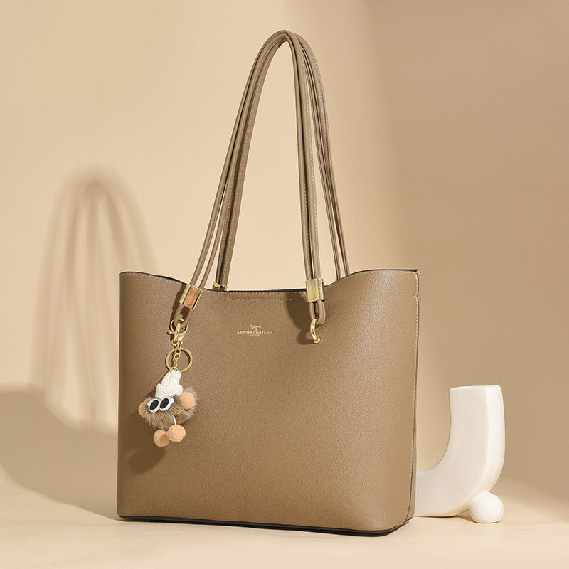 Sac cabas pour femme en cuir de vachette