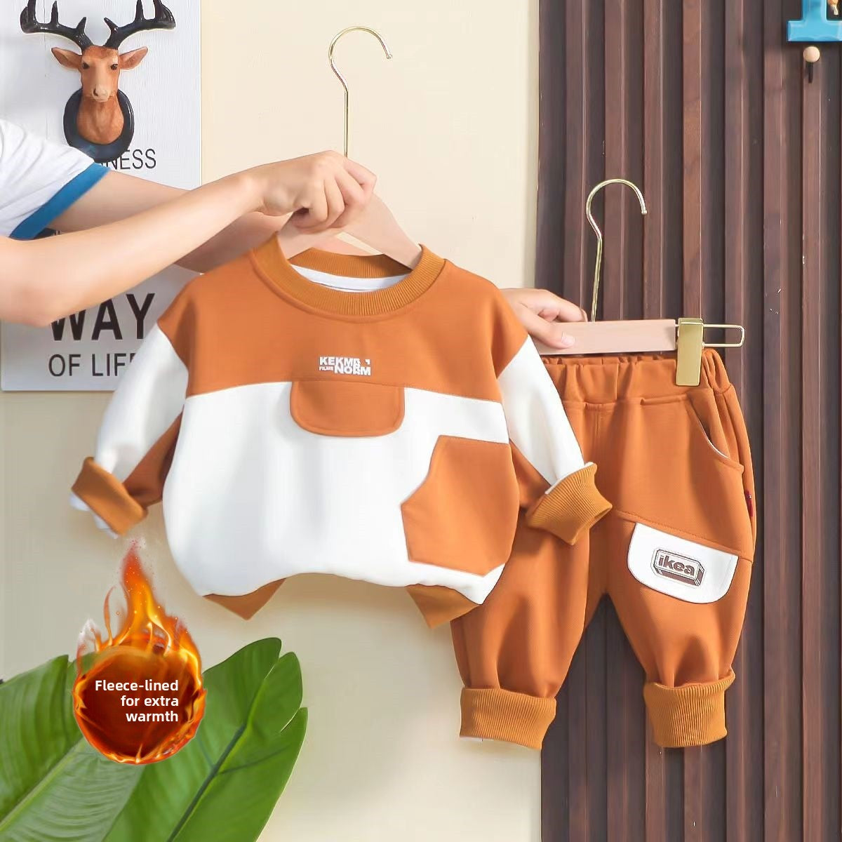 Ensemble en polaire pour garçons