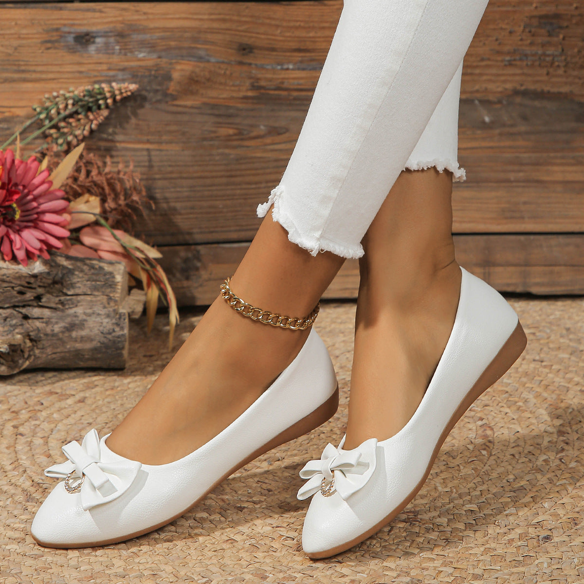 Chaussures papillon à la mode