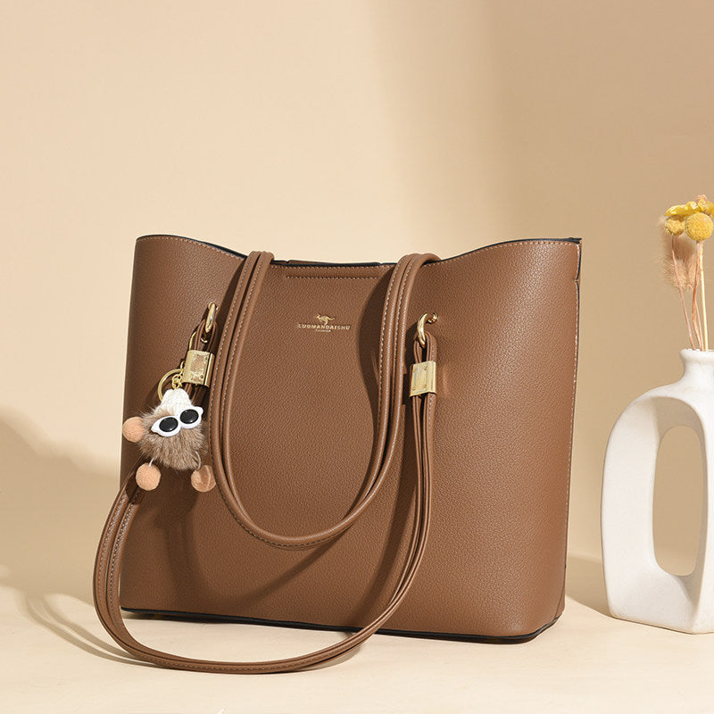 Sac cabas pour femme en cuir de vachette