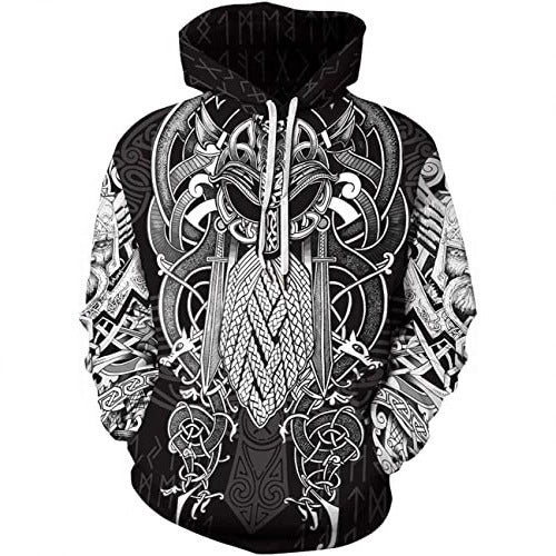 Sweat à capuche imprimé 3D