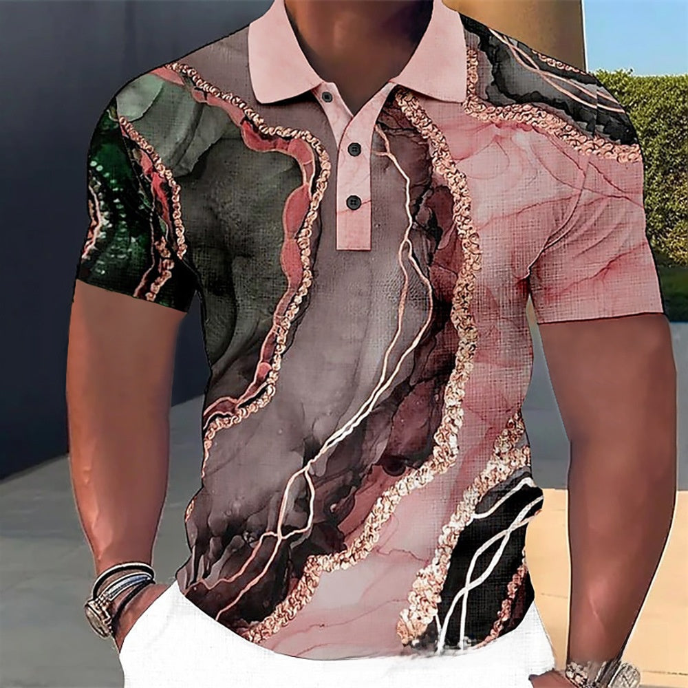 Polo à revers imprimé en 3D personnalisable