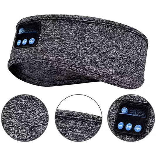 Bandeau de sport Bluetooth avec masque de sommeil intégré