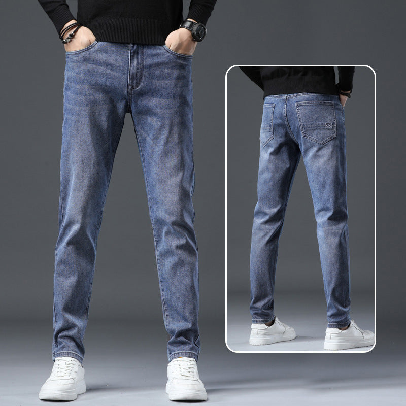 Jeans droits pour hommes