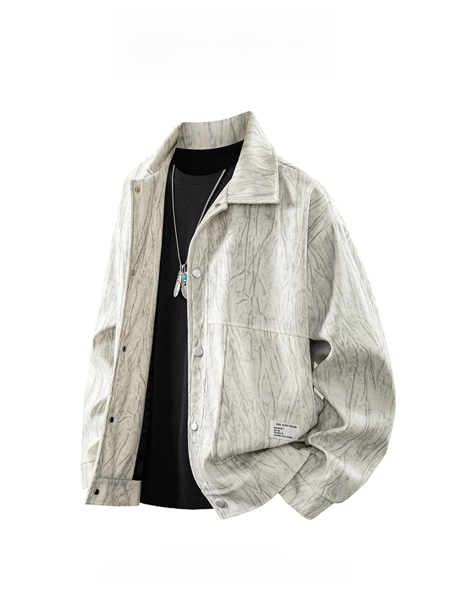 Veste vintage décontractée pour homme