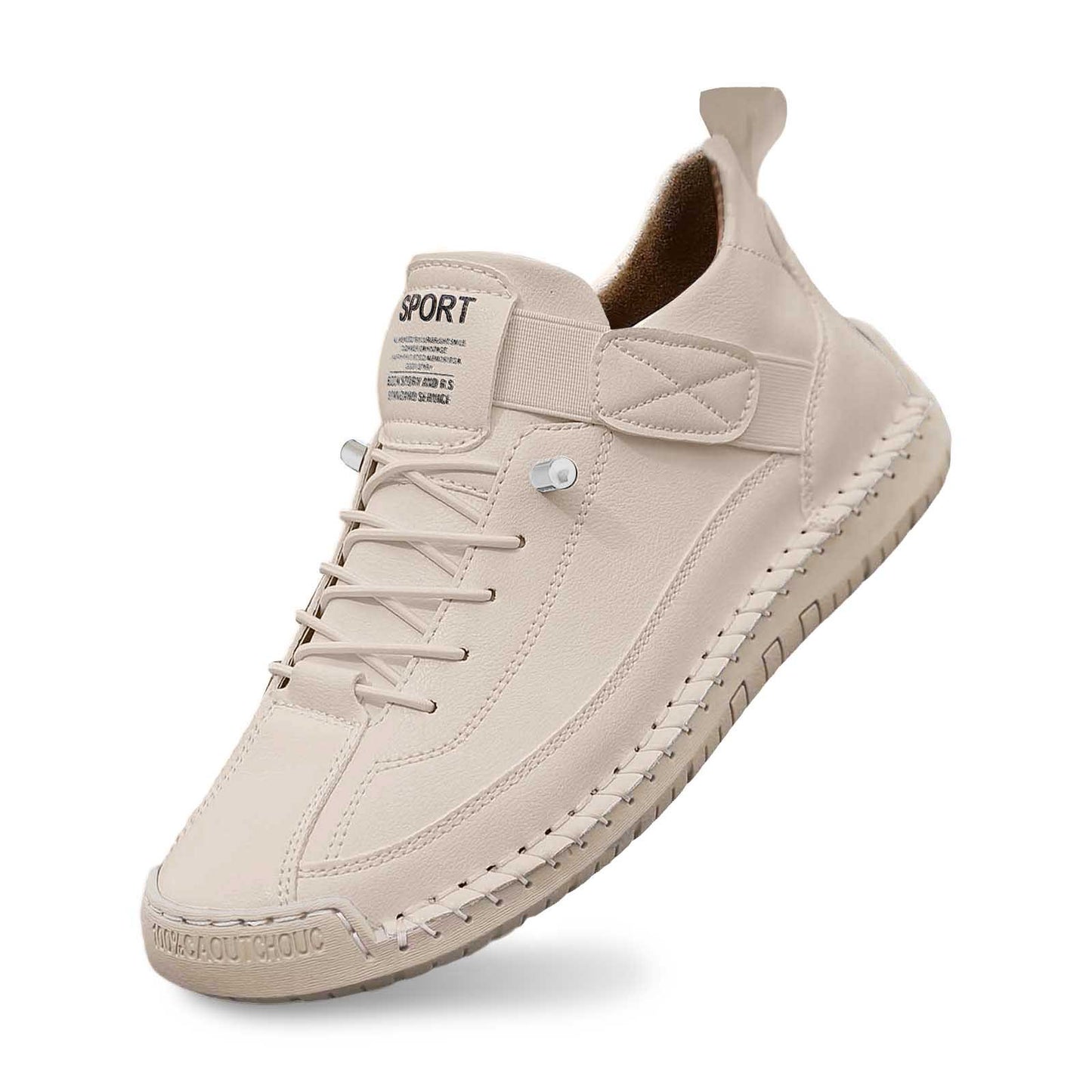 Chaussures plates décontractées pour femmes cousues à la main
