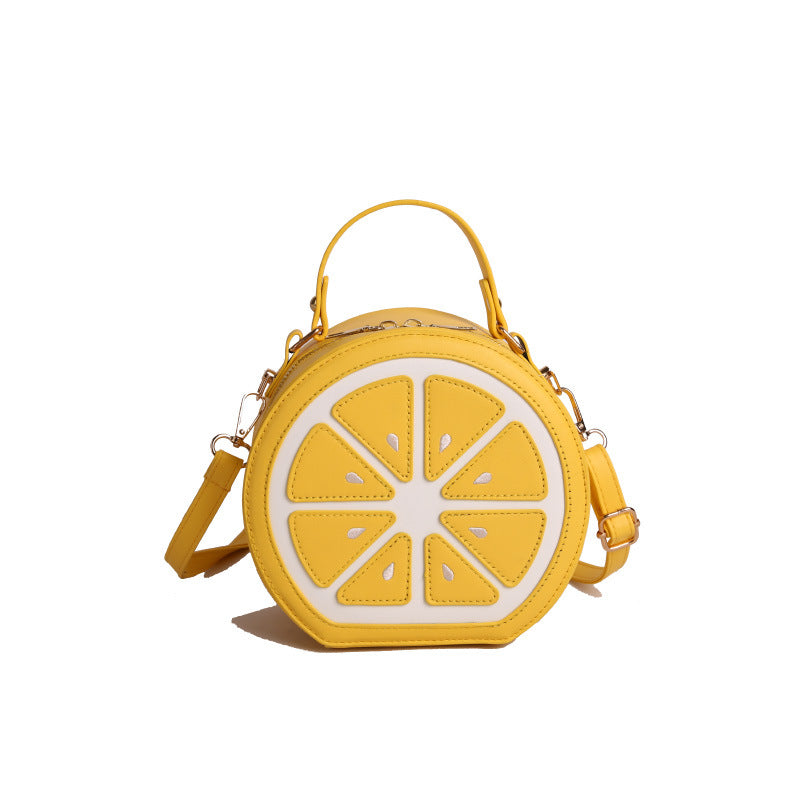 Sac bandoulière orange créatif