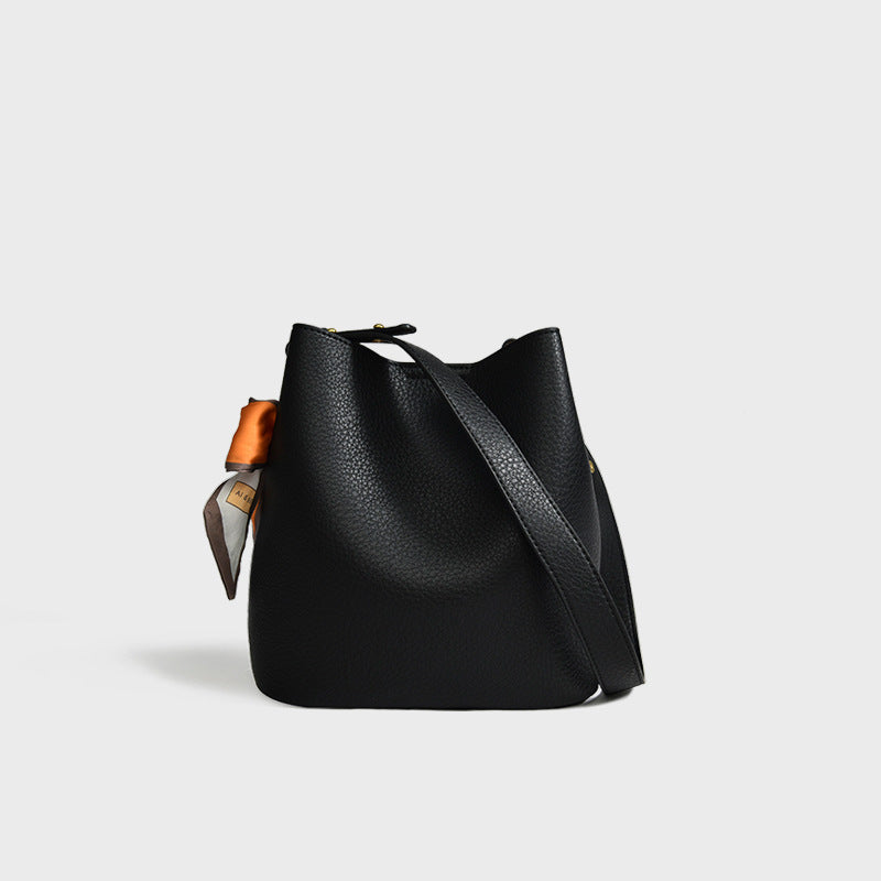 Sac bandoulière en cuir souple