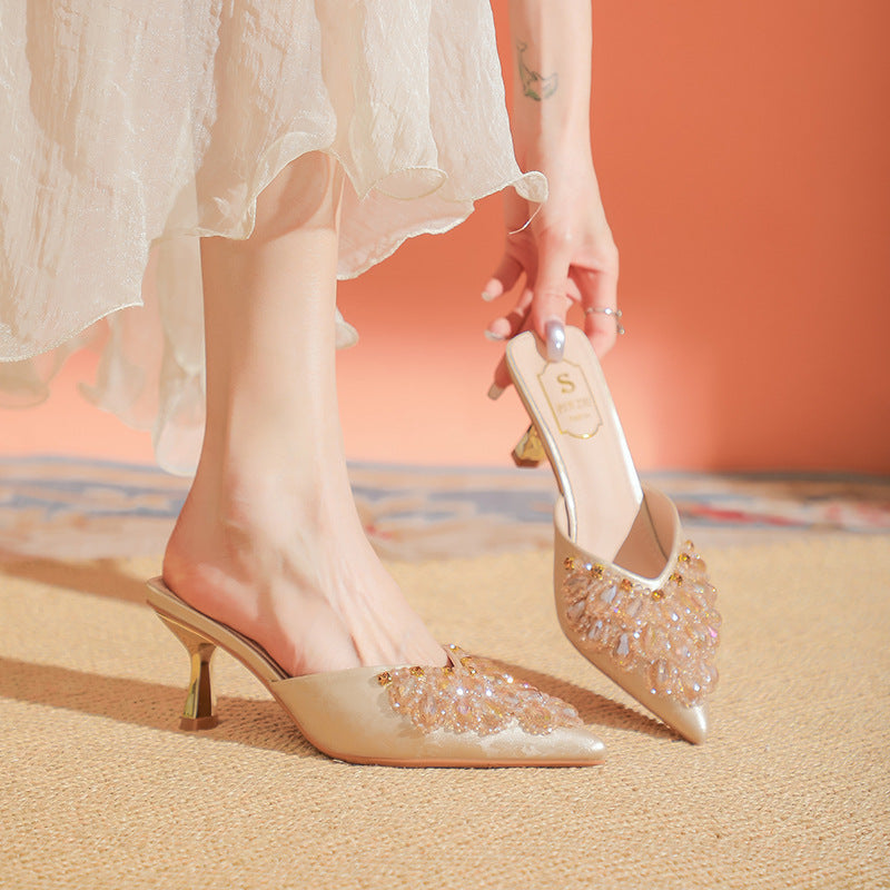 Chaussures :Sandales Baotou a talons hauts