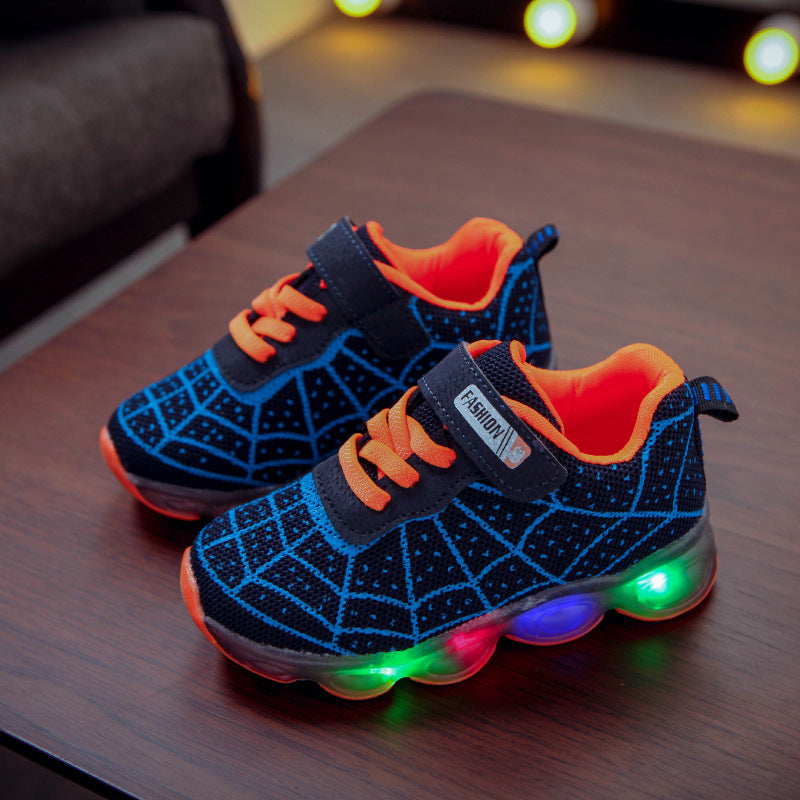 Chaussures de sport lumineuses pour enfants