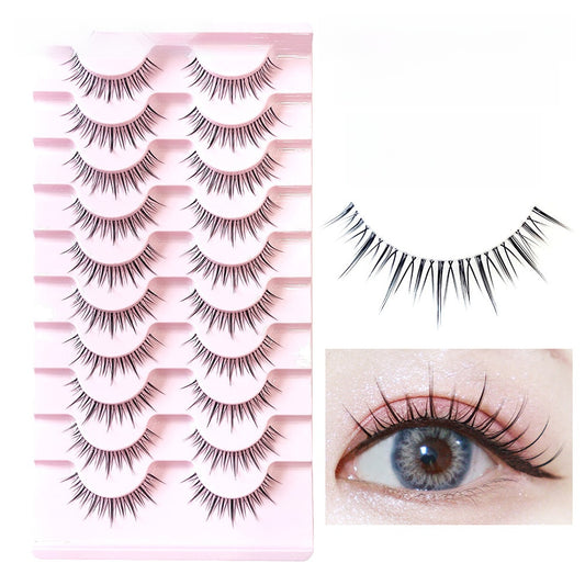 Faux cils 10 paires effet naturel