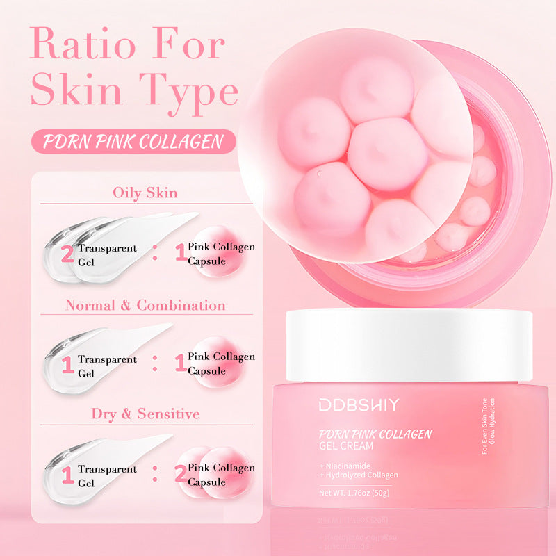 Crème gel au collagène pour raffermir et hydrater