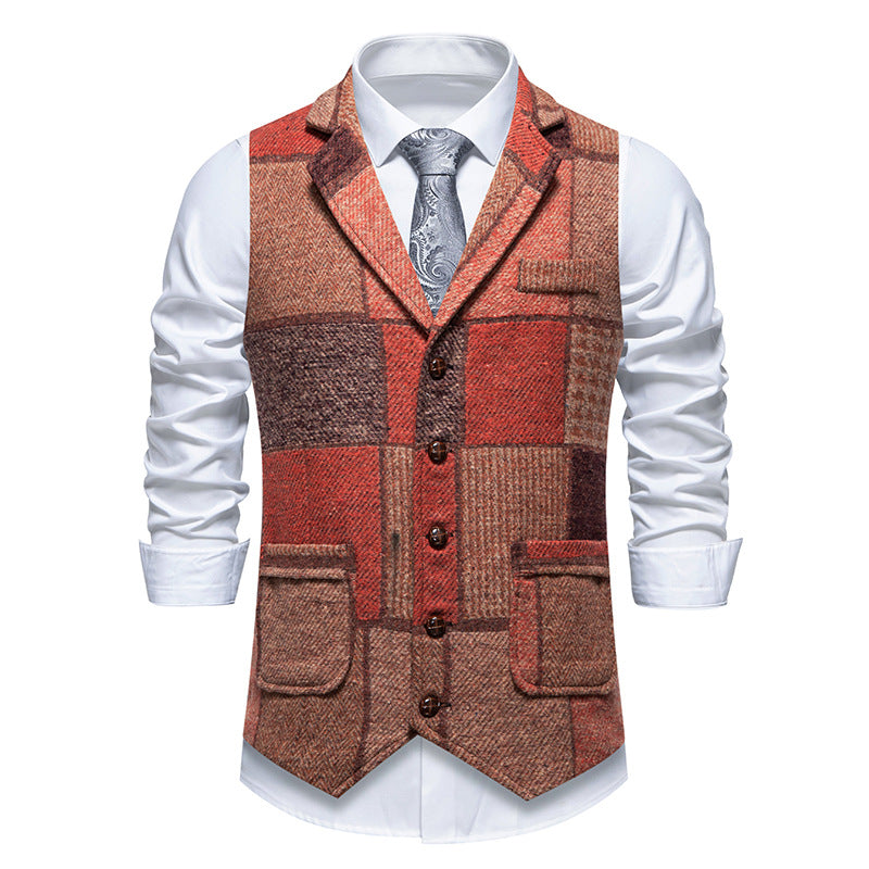Gilet de costume pour homme