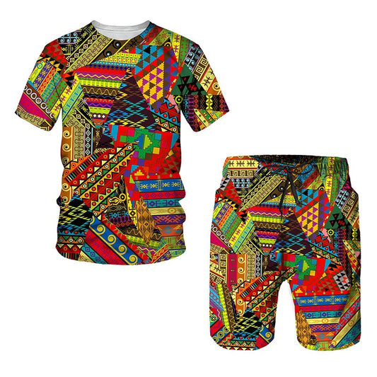 Shorts à manches courtes imprimés
