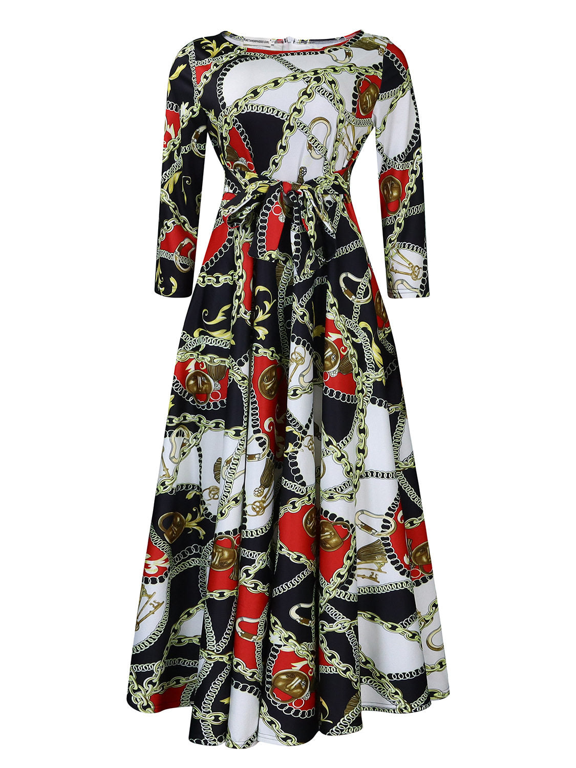 Robe tricotée pour femme