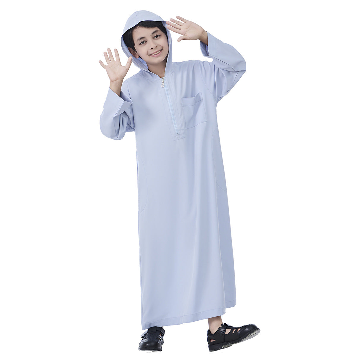 Robe à capuche