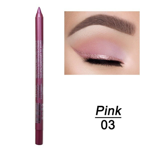 Eyeliner gel waterproof 14 couleurs avec finition nacrée