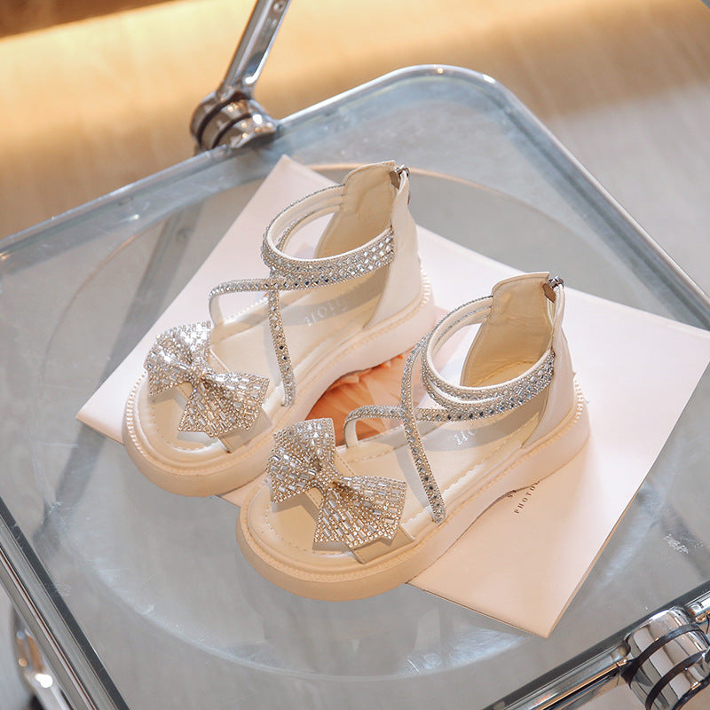 Sandales d'été style princesse pour filles